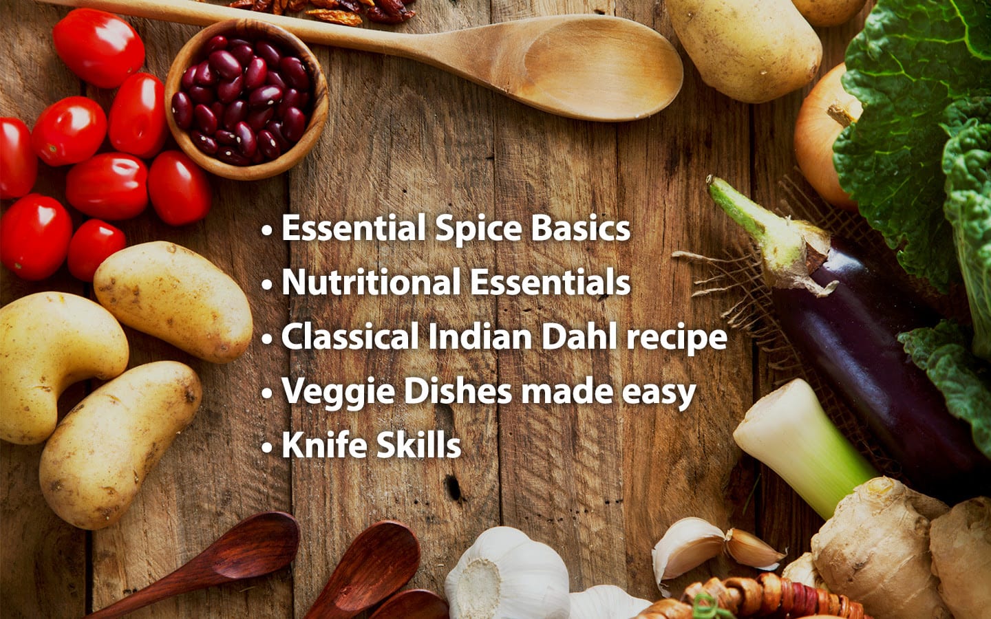 Basic features of the vegetarian cooking wellness retreat at the Amrit Yoga Institute